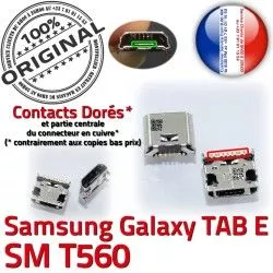 de souder charge T560 inch ORIGINAL SM Connecteur TAB Prise Dock E Micro 9 à Galaxy Samsung Chargeur Connector Pins SM-T560 USB Dorés