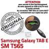 Samsung Galaxy TAB E SM-T565 USB Chargeur Dorés à Connector Connecteur Pins Micro ORIGINAL de souder charge T565 SM 9 inch Dock Prise