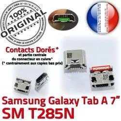 A inch T285N Connecteur Dorés Micro Samsung Prise USB ORIGINAL SM Galaxy à Chargeur charge 7 TAB de Dock Pins souder Connector Tab