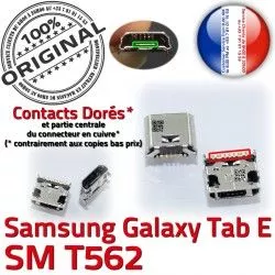 ORIGINAL Samsung E souder SM-T562 Micro charge à Galaxy inch T562 Prise Pins 9 SM de Connector Chargeur Dock TAB Dorés Connecteur USB