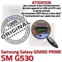 GRAND PRIME SM-G530 USB Charge Micro G530 de Galaxy SM Samsung ORIGINAL Prise Qualité Connector à charge Doré Chargeur souder Connecteur