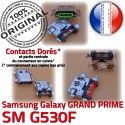 GRAND PRIME SM-G530F USB Charge charge ORIGINAL à G530F Doré Prise Connecteur souder Qualité de SM Samsung Connector Micro Chargeur Galaxy