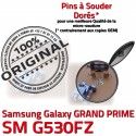 GRAND PRIME SM-G530FZ USB Charge G530FZ Samsung Doré Galaxy Chargeur Qualité ORIGINAL souder Connector charge Prise Micro de Connecteur SM à