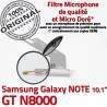 Samsung Galaxy NOTE GT-N8000 Ch Réparation MicroUSB Contacts Charge Qualité ORIGINAL Nappe Chargeur Dorés Connecteur OFFICIELLE de