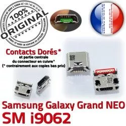 Qualité Dorés Connector Grand GT USB i9062 souder charge Connecteur Galaxy Micro Prise NEO Samsung Dock à Pins Chargeur ORIGINAL