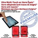 PACK iPad 6 A1893 N Verre Réparation Bouton Noire - Démontage Adhésif KIT HOME Vitre Oléophobe PREMIUM Precollé Qualité Tactile Outils