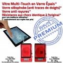 iPad 2019 A2197 Noir HOME Adhésif Caméra Monté Tablette Verre Vitre Ecran IC Qualité Fixation Tactile Nappe Réparation Oléophobe