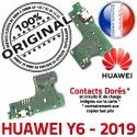 Huawei Y6 2019 Charge Qualité OFFICIELLE Microphone Téléphone Chargeur RESEAU MicroUSB ORIGINAL Antenne Connecteur Prise Nappe