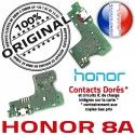Honor 8A Branchement Téléphone Prise Câble Charge PORT Antenne OFFICIELLE Nappe Microphone Chargeur Qualité USB Micro ORIGINAL