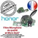 Honor 8X Branchement PORT Nappe OFFICIELLE ORIGINAL Téléphone Microphone USB Câble Qualité Antenne Micro Chargeur Charge Prise