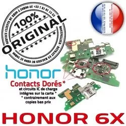 OFFICIELLE Charge USB 6X Huawei Téléphone Connecteur Honor Qualité Chargeur Nappe RESEAU ORIGINAL Microphone PORT Prise Antenne