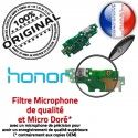 Honor 5X USB Micro Prise RESEAU Antenne Charge Nappe Câble JACK Connecteur ORIGINAL de Microphone Qualité OFFICIELLE Chargeur