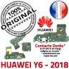 Huawei Y6 2018 Branchement OFFICIELLE Microphone Nappe USB Câble Charge Antenne Micro ORIGINAL Qualité Prise Chargeur DOCK PORT