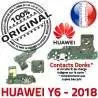 Huawei Y6 2018 Charge Rapide PORT Chargeur Câble USB RESEAU Micro Prise Nappe Antenne Connecteur ORIGINAL SMA Microphone Qualité