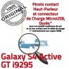 Samsung Galaxy S4 GT i9295 C OFFICIELLE Microphone Qualité Prise Antenne ORIGINAL Nappe Connecteur MicroUSB Active Charge Chargeur