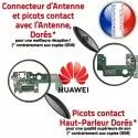 Huawei Y6 PRO 2016 JACK écouteur Câble écouteurs Chargeur Téléphone ORIGINAL USB Qualité de Nappe Charge Microphone Antenne PORT Audio