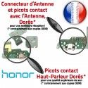 Honor 7C Antenne PORT Charge RESEAU Qualité Téléphone Chargeur Microphone Huawei Nappe ORIGINAL USB Connecteur OFFICIELLE Prise