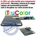 LCD Apple in-CELL iPhone A2105 inCELL Écran Touch HDR SmartPhone Liquides Cristaux Remplacement Oléophobe 3D PREMIUM Verre Multi-Touch