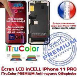 Tone HD Réparation 5,8in inCELL PREMIUM HDR Retina Super Qualité Ecran Affichage True LCD Tactile 11 PRO Verre SmartPhone iPhone Écran