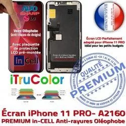 Multi-Touch SmartPhone iPhone LCD Liquides Verre inCELL Remplacement 3D PREMIUM A2160 Cristaux Apple Écran Touch iTruColor