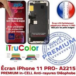 PRO Cristaux PREMIUM Assemblé Écran Remplacement sur A2215 Touch Oléophobe 11 LCD Liquides Châssis Apple Verre SmartPhone inCELL iPhone