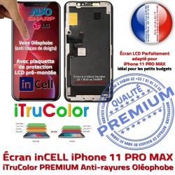 True PRO iPhone Multi-Touch SmartPhone PREMIUM inCELL 11 LCD HD Écran Tone Verre Apple Réparation Affichage Tactile MAX Retina