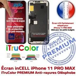 Tone Ecran Verre 11 Tactile SmartPhone 6,5 Écran MAX Réparation Super PRO iPhone LCD inCELL Retina in PREMIUM Qualité Affichage True