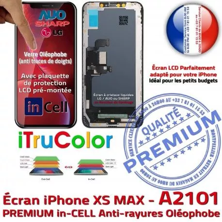 in-CELL iPhone A2101 LCD Tactile PREMIUM Retina inCELL Multi-Touch SmartPhone Écran True Apple Réparation HD Verre Affichage Tone