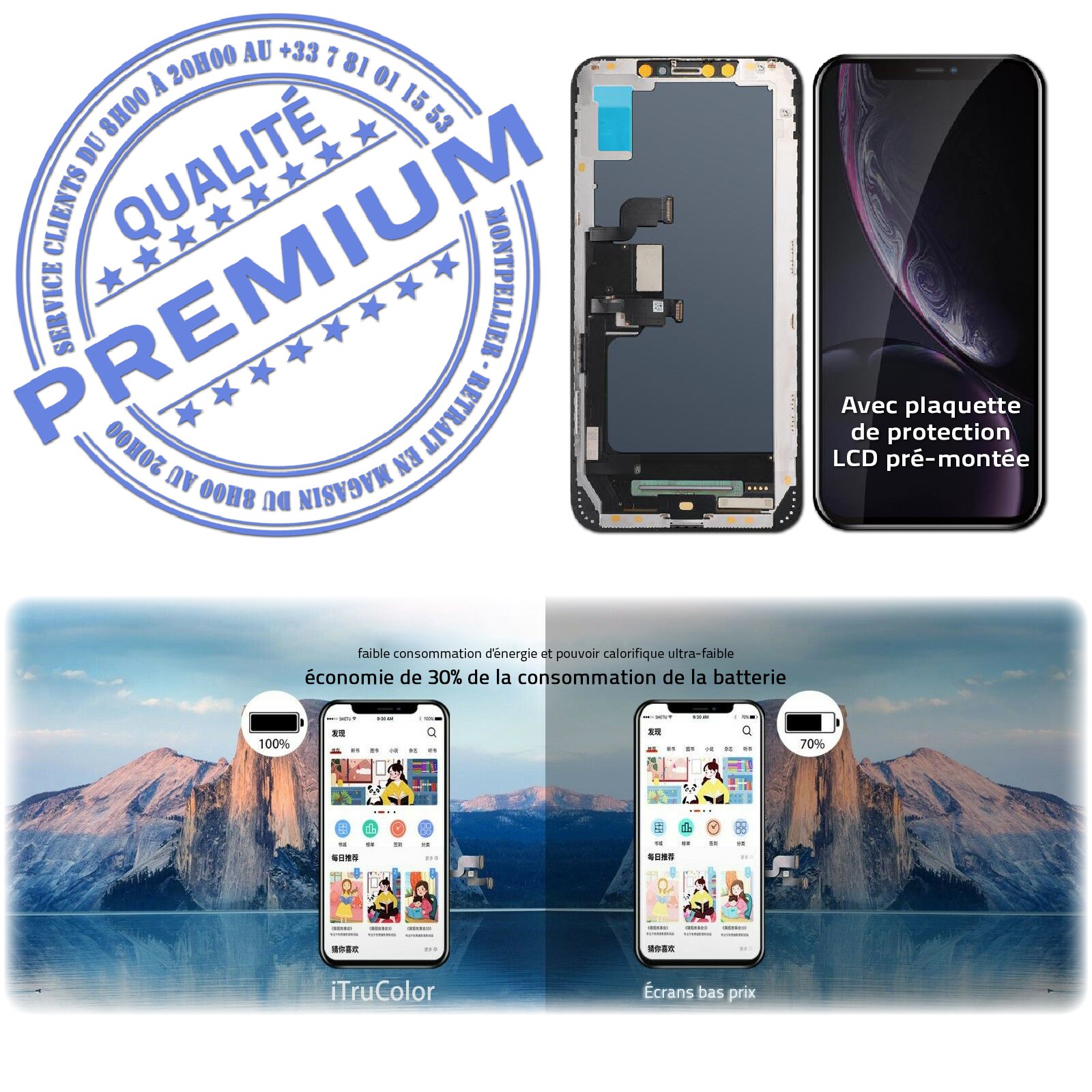 Ecran iPhone 6S (Qualité Premium)