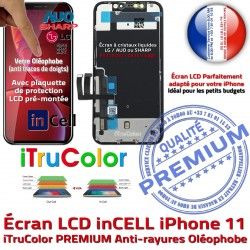 pouces Liquides Super LCD iPhone Retina Vitre 11 inCELL True 6,1 Écran SmartPhone Apple PREMIUM Tone Cristaux HD 3D Affichage
