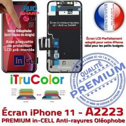 Apple Complet Écran iPhone A2223 Affichage True LCD 11 6,1in SmartPhone inCELL Retina Assemblé Cristaux Liquides Vitre PREMIUM Tone