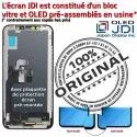 soft OLED iPhone X Complet SmartPhone Remplacement Touch Assemblé HDR ORIGINAL Verre Tactile Apple Oléophobe Multi-Touch Écran