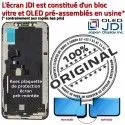 Écran iPhone A2100 sur Chassis Oléophobe Super Tone Tactile Retina soft 5,8 pouces Affichage SmartPhone Apple True Vitre XS OLED ORIGINAL