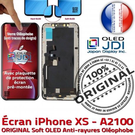 Écran soft OLED Châssis A2100 sur pouces XS Super Tone iPhone True Retina 5,8 Vitre Apple Complet SmartPhone ORIGINAL