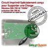 Commande Chauffage 30A 7kW Jour-Nuit Commutateur Heures Électronique Programmateur 7200W Hebdomadaire DIN Automatique Rail Creuses