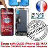 Vitre Apple OLED iPhone XS MAX Touch SmartPhone 3D Écran Verre Multi-Touch ORIGINAL soft Remplacement Changer iTruColor
