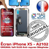 Ecran Apple OLED iPhone A2102 Verre 3D Touch ORIGINAL Oléophobe HDR SmartPhone Remplacement soft Écran Multi-Touch