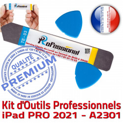 in iSesamo iPad Réparation Vitre KIT Démontage Remplacement Tactile Qualité Outils iLAME Compatible Professionnelle A2301 Ecran PRO 2021 11