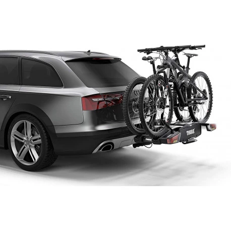 EasyFold Thule porte-vélos 2 2 vélos noir/aluminium XT XT2 Plateforme attelage sur 933100 boule pour