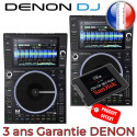 PACK 2 x Denon SC6000M DJ PRIME Haut Prime Lecteurs Gamme de Multimédia Mixage - 560 Disque OFFERT SSD Mo/s Console