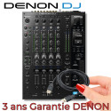 Denon DJ X1850 PRIME Gamme et Voies avec Haut Exceptionnelles Performances Connectivité : pour de Avancés 4 Mixeur Effets Pro