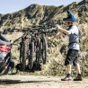 Thule VeloSpace XT 3 + 938100 avec 4ème 939000 - Adaptateur noir/aluminium pour vélos vélo Extension Porte-vélos