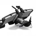 EasyFold porte-vélos pour 2 vélo attelage XT noir/aluminium Plateforme Porte-vélos XT2 / boule sur 2 vélos 933100 Thule 2