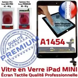 Tactile Adhésif Noir Monté Fixation Caméra Vitre Bouton Ecran Mini1 iPad Filtre Verre A1454 Réparation Oléophobe Home Tablette Nappe