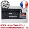 ACER Power Case Acer 7535 ASPIRE Allumage 42.4CD01.002-1 ON Bouton 644G25 Cover MS2262 Marche 7235 WIS 7738G 7535G Réglette OFF Arrêt