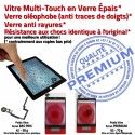 iPad Mini3 A1599 A1600 Noir Vitre Oléophobe Caméra Bouton Réparation Adhésif Home Tablette Tactile Ecran Monté Verre Filtre 3 Fixation MINI Nappe