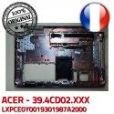 ACER Back Cover Case Arrière 39.4CD02.XXX Bezel Coque ORIGINAL Acer LXPCE0Y0019301987A2000 Bottom WIS604CD1000209070801 Frame ASPIRE