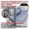 iPad AIR A1475 Blanc Oléophobe IC Caméra Tablette HOME Ecran Fixation Verre Vitre Adhésif Monté Qualité Réparation Nappe Tactile