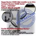 PACK iPad AIR A1475 N HOME Outils Adhésif Bouton Noire Tactile Vitre Verre Réparation Precollé KIT PREMIUM Qualité Démontage Oléophobe