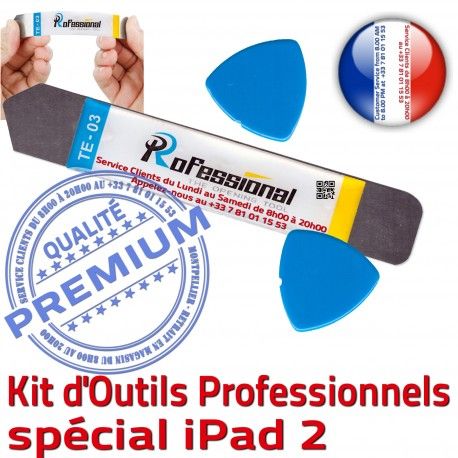 iPad2 iLAME A1395 A1396 A1397 PN Vitre KIT PRO Remplacement 2 Outils Qualité Ecran Démontage Professionnelle Réparation Tactile Compatible iPad